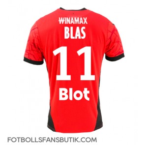 Stade Rennais Ludovic Blas #11 Replika Hemmatröja 2024-25 Kortärmad